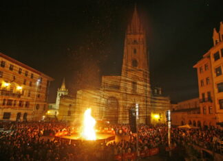 Hoguera Oviedo