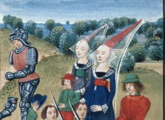 Miniatura perteneciente a Cleriadus y Meliadice