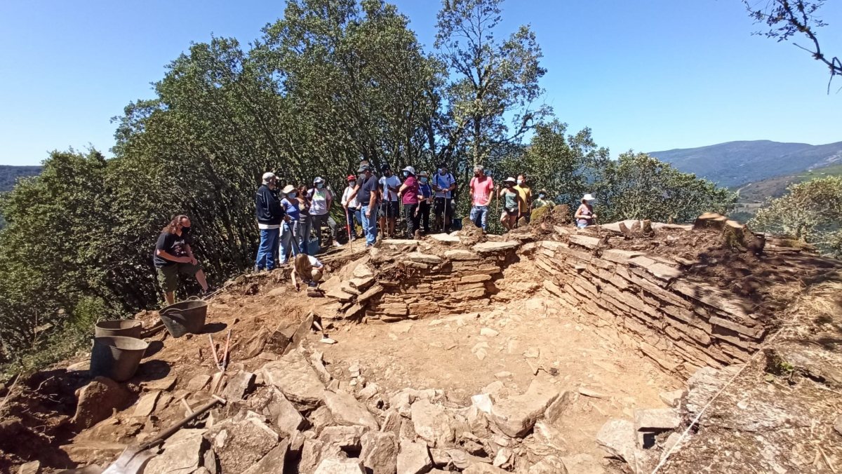 Los resultados de las excavaciones del monte Cido, en Folgoso do Courel