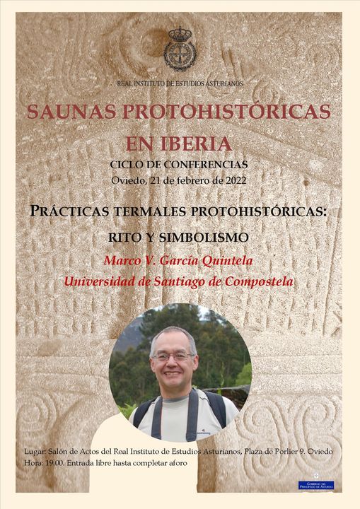 Estuve en la conferencia de Marco G. Quintela sobre prácticas termales protohistóricas. Rito y simbolismo