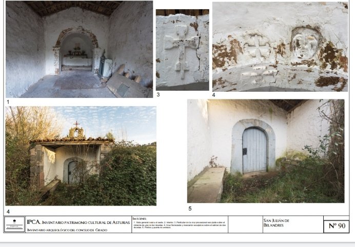 Una ermita románica sobre un castro astur. ¿Cristianización del asentamiento de Belandres? Grao