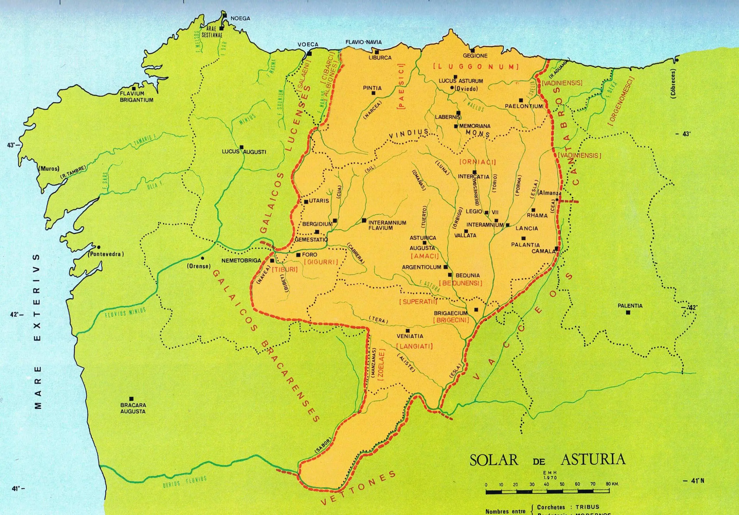 Pueblos celtas del noroeste de Iberia. Los Luggones, una tribu entre los Astures
