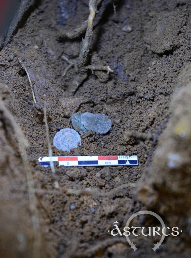 Descubrimiento arqueológico en Asturias. El tesoro romano de Berció, Grao