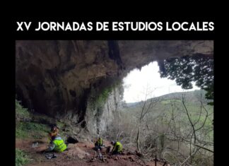 Presentación de los resultados de las excavaciones en la Cueva de la Cuesta, Berció. Grau/Grado cartel bercio