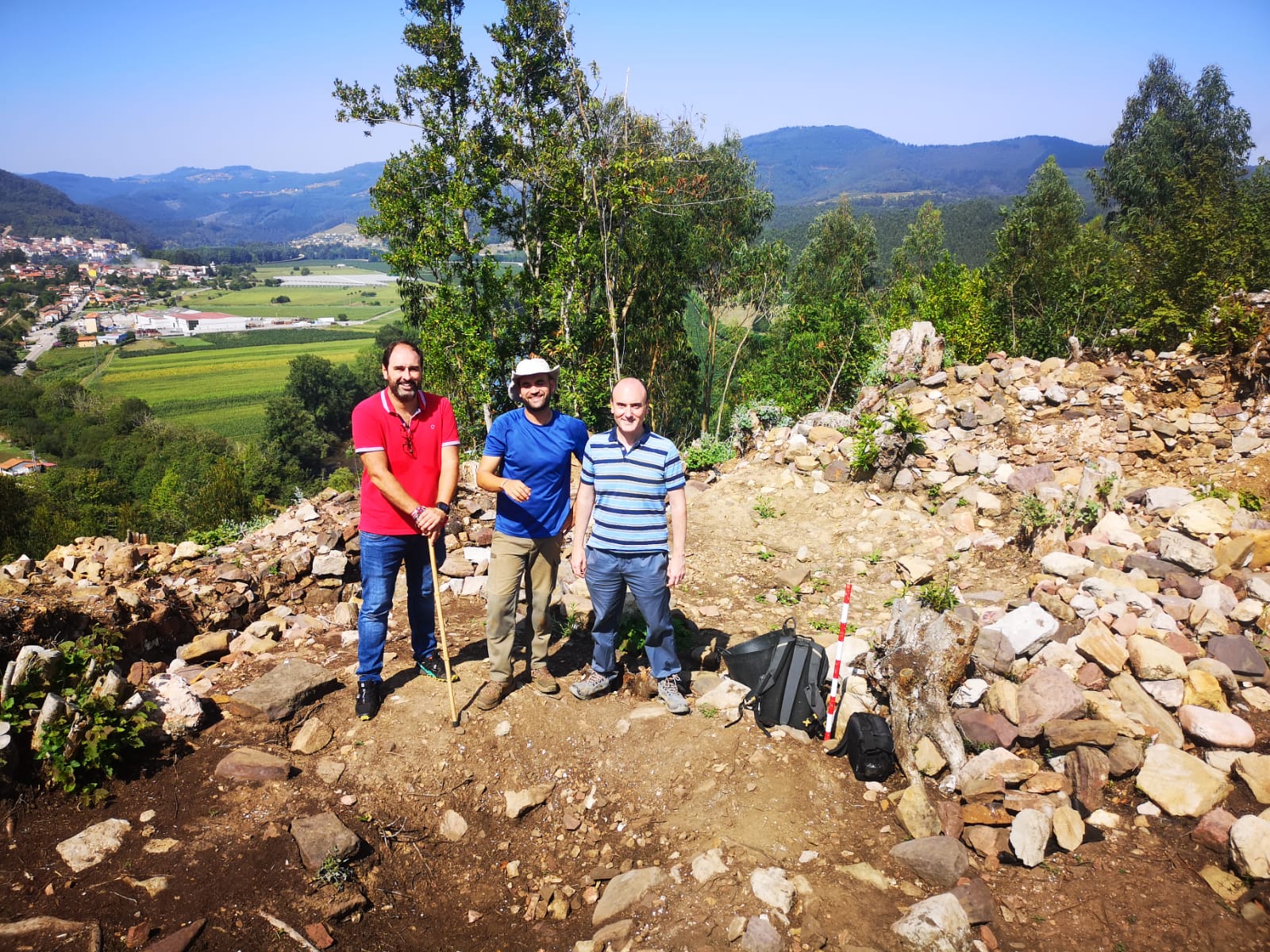 2023 08 23 Trabajos arqueologicos en Castro Donna Palla 1