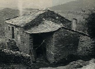 La casa de Amparo en Brañavara. Foto,Triunfo.