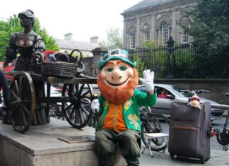 Estatua de Moly Malone. Dublín