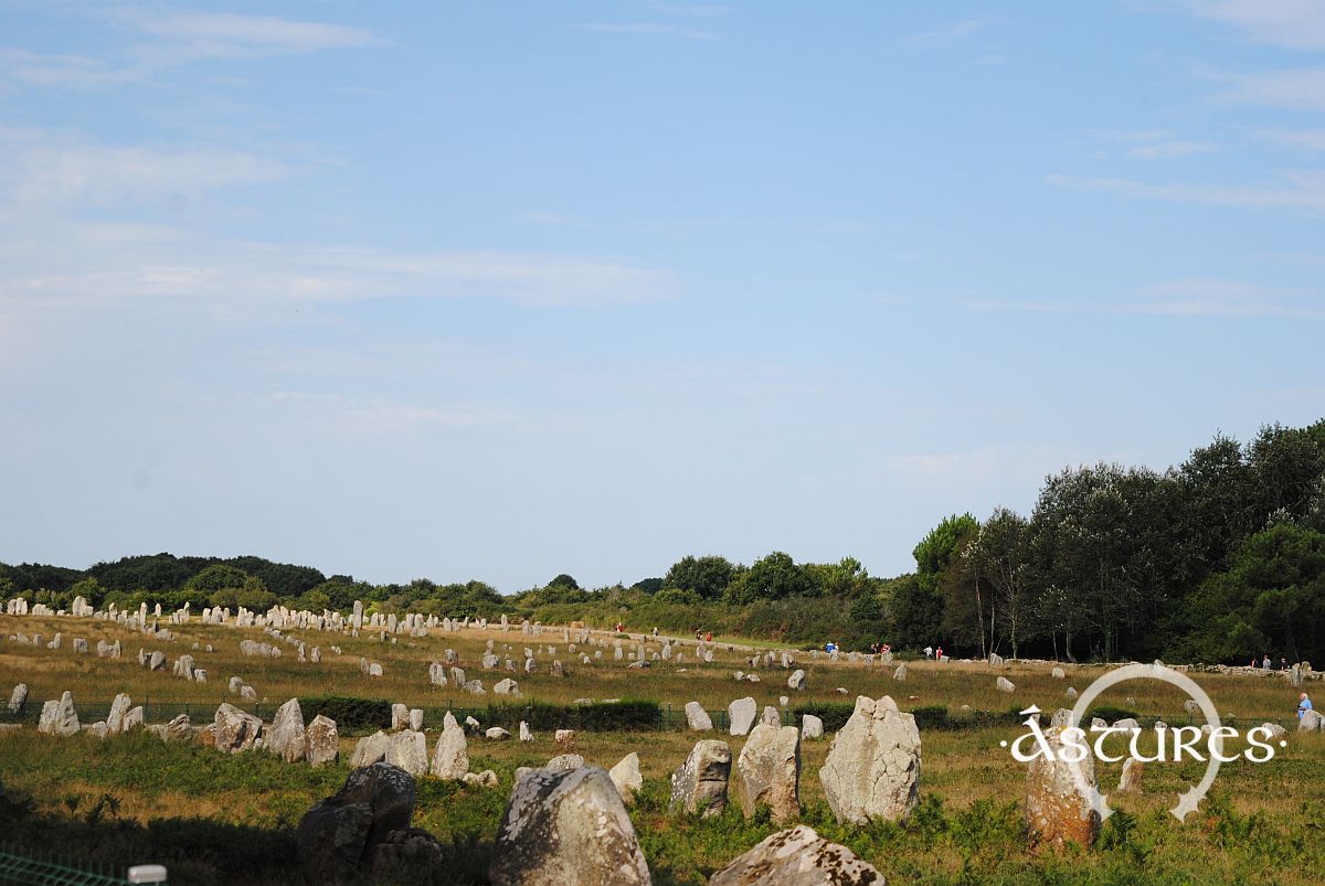 Alineamientos megalíticos de Carnac, en Bretaña. 2019
