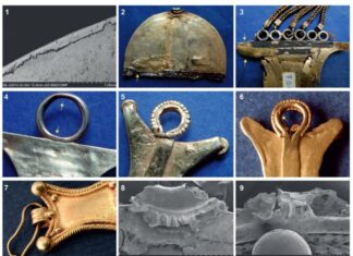 Fotos de la investigación de Óscar García-Vuelta sobre colgantes de piel extendida.
