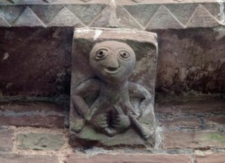 Sheela Na Gig. Kilpeck church, Herefordshire. The Guardian