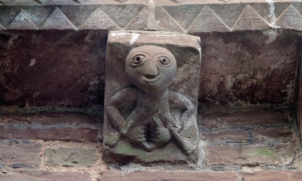 Sheela Na Gig. Kilpeck church, Herefordshire. The Guardian