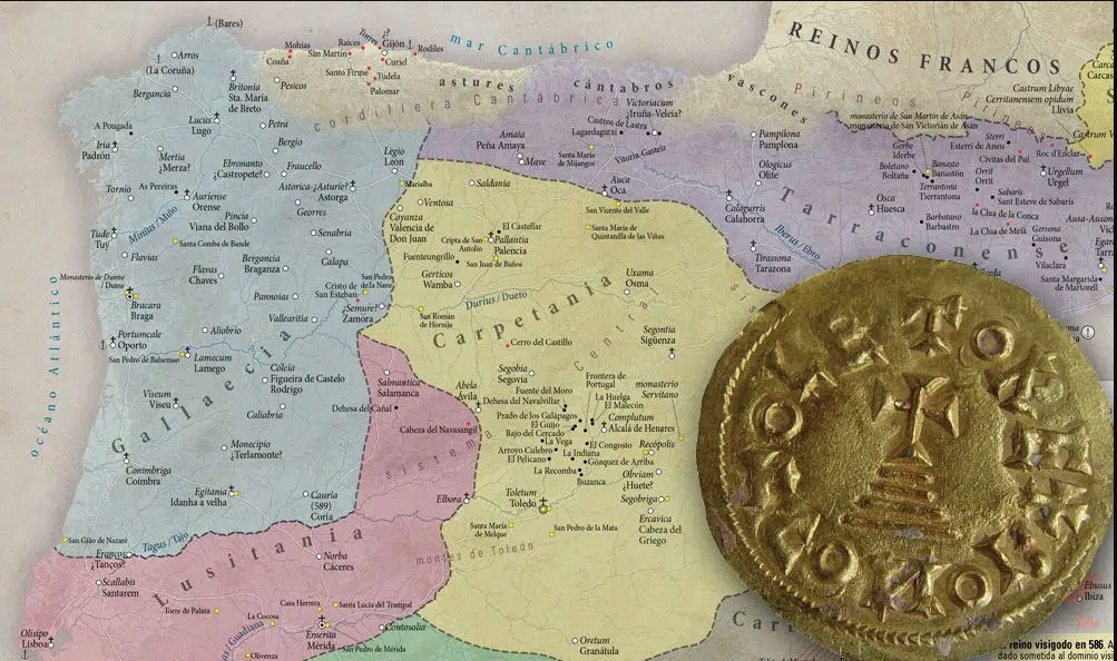 El reino visigodo a finales del siglo VI. Despertaferro