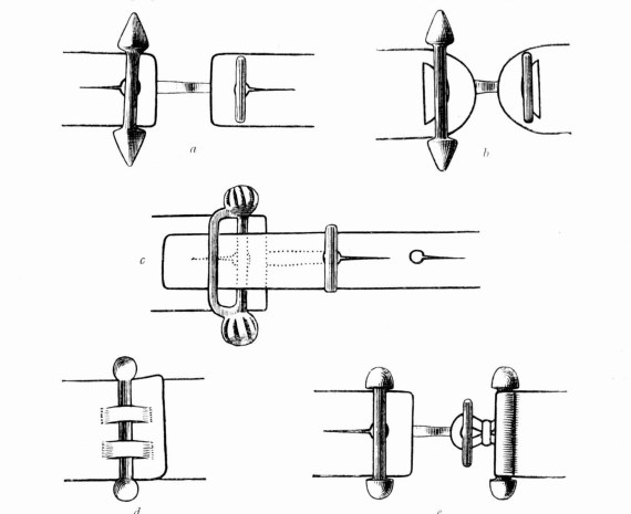Propuesta de uso de pasadores en T por Palol. 1955