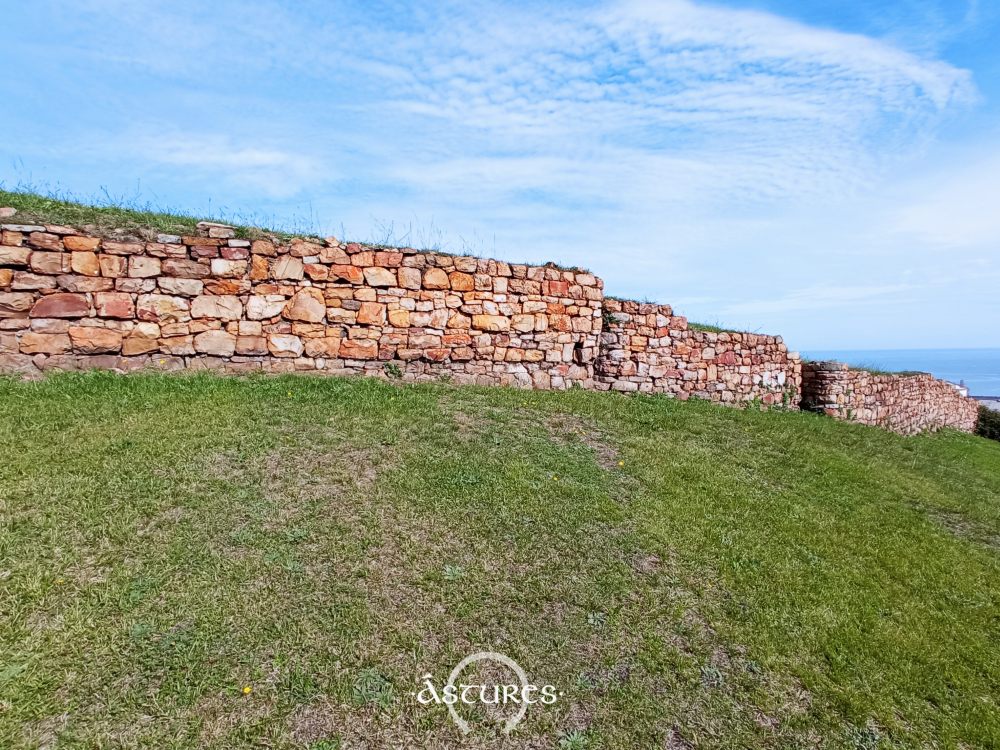 Muralla de módulos de la Campa Torres.