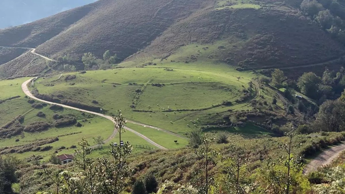 El cuetu de Fresneo. Foto LNE