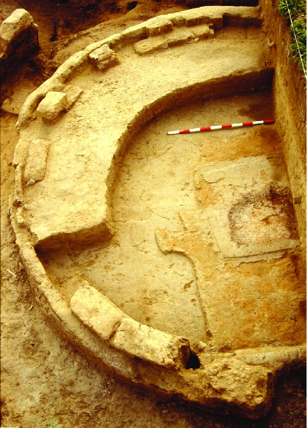 Vivienda circular de adobes del Soto de Medinilla. Foto Fernando Romero