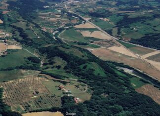 Castro de Antrialgo. Piloña. Google Earth
