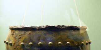 Caldero irlandés de cobre. Museo Británico.
