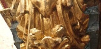 "Green man" barroco de Lugás.
