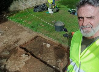 Excavación en La Rodriga. Oviedo