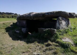Dolmen de Kergunteuil en 2019