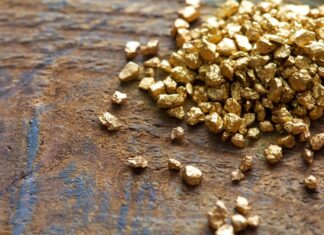 Oro aluvial. CC