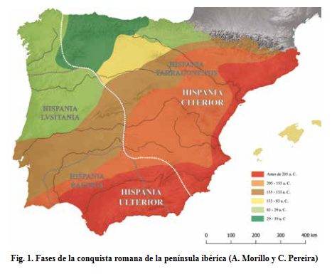 Fases de la conquista romana de la península ibérica