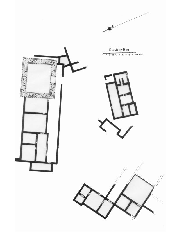 Planimetria de Murias de Beloño. García Vázquez y Gómez, 1996