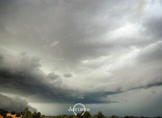 Tormenta de verano en el norte de León.