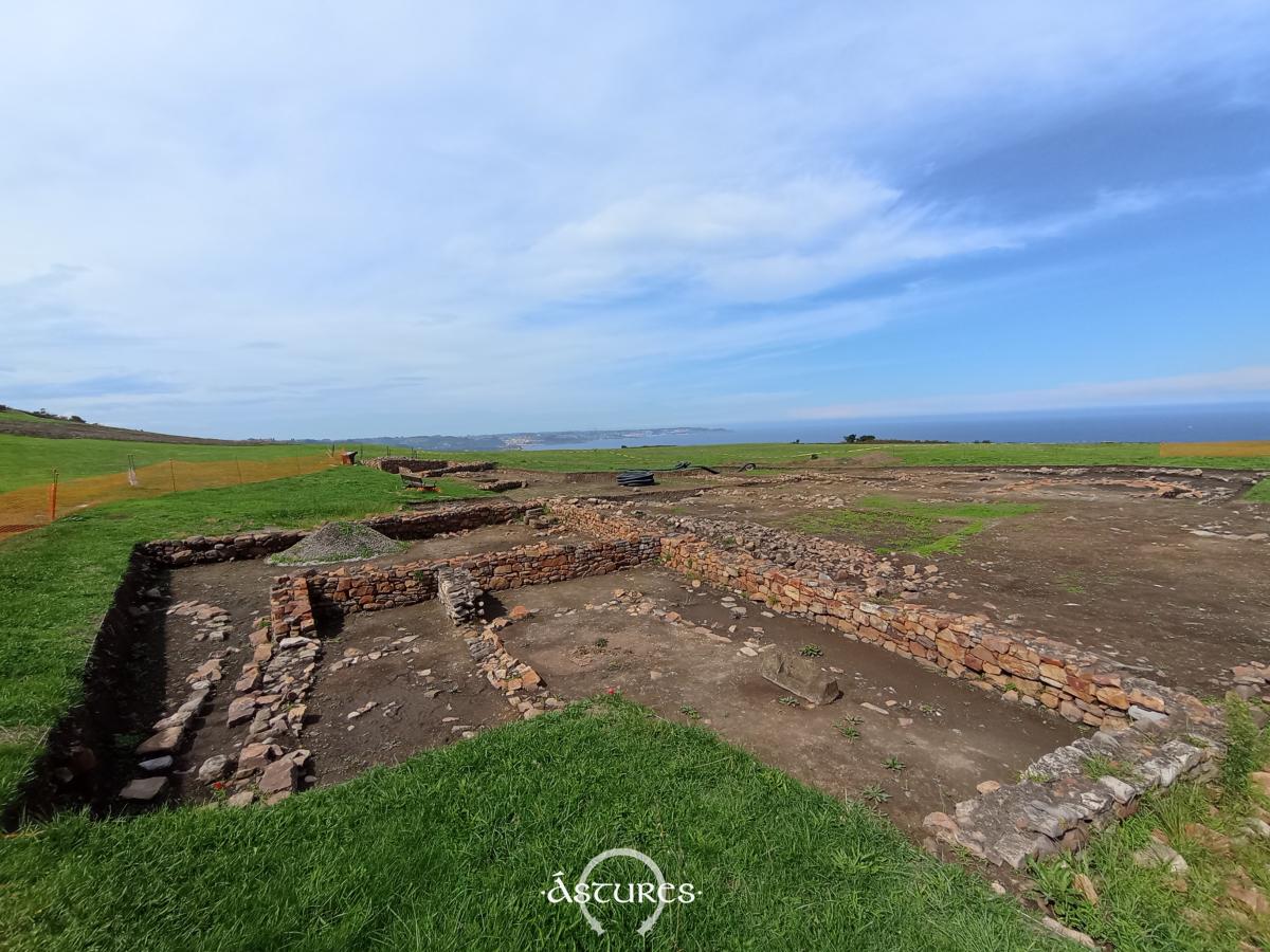 Casa romana en las excavaciones de la Campa Torres, 2024