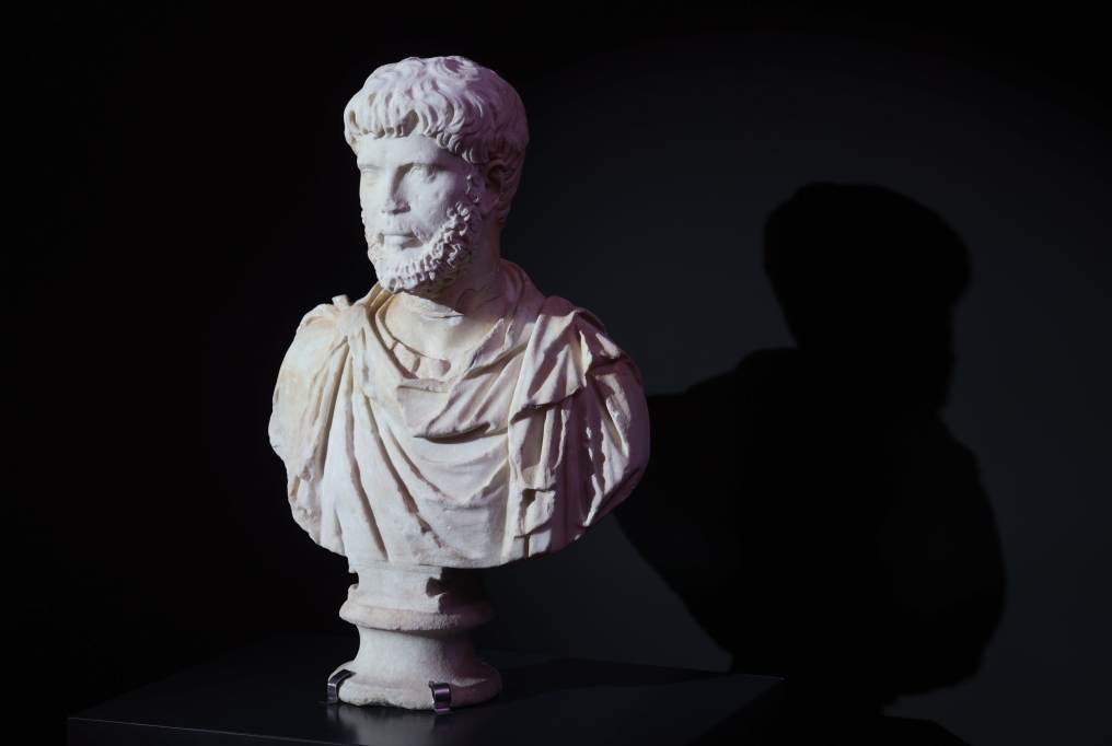 Busto restaurado de Quintana del Marco. Foto. CYL Cultura