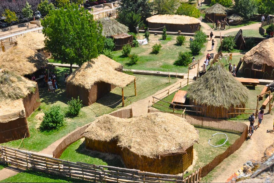Campamento astur. Fiestas de Astures y romanos. Foto de la organización