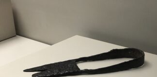 Tijeras procedentes de la necrópolis de Paredes, Siero. Museo arqueológico de Asturias