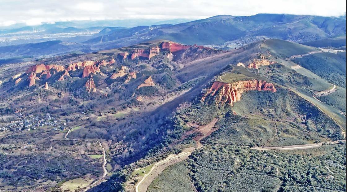 Panorámica general de las Médulas. CSIC