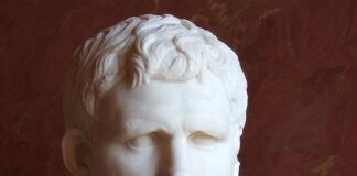 Detalle del retrato de Agripa del Louvre. Fuente CC