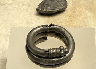 Coletero, zarzillo o prendedor para el pelo. Museo de León