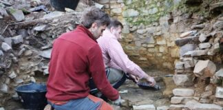 Intervención en la Porida dentro del proyecto HINTERLAND. Foto INCIPIT-CSIC