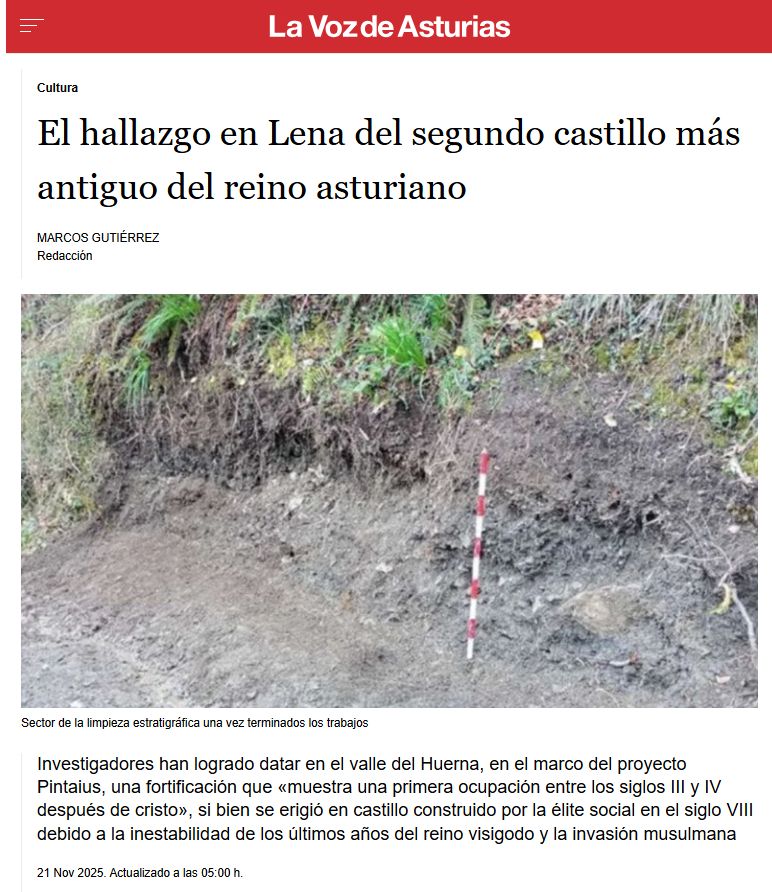 El hallazgo en Lena del segundo castillo más antiguo del reino asturiano

Marcos Gutiérrez