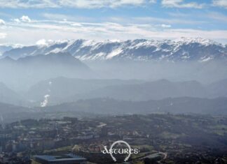 El Aramo desde el Naranco. Oviedo
