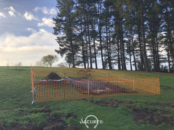 Excavación arqueológica en el castro de Monte Alto, Oviedo. Proyecto Orígenes. Excavación arqueológica en el castro de Monte Alto, Oviedo. Proyecto Orígenes.