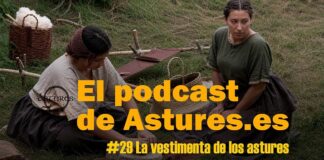 La vestimenta de los astures, algunas notas #29. Imagen de fondo Asoc. Boquique