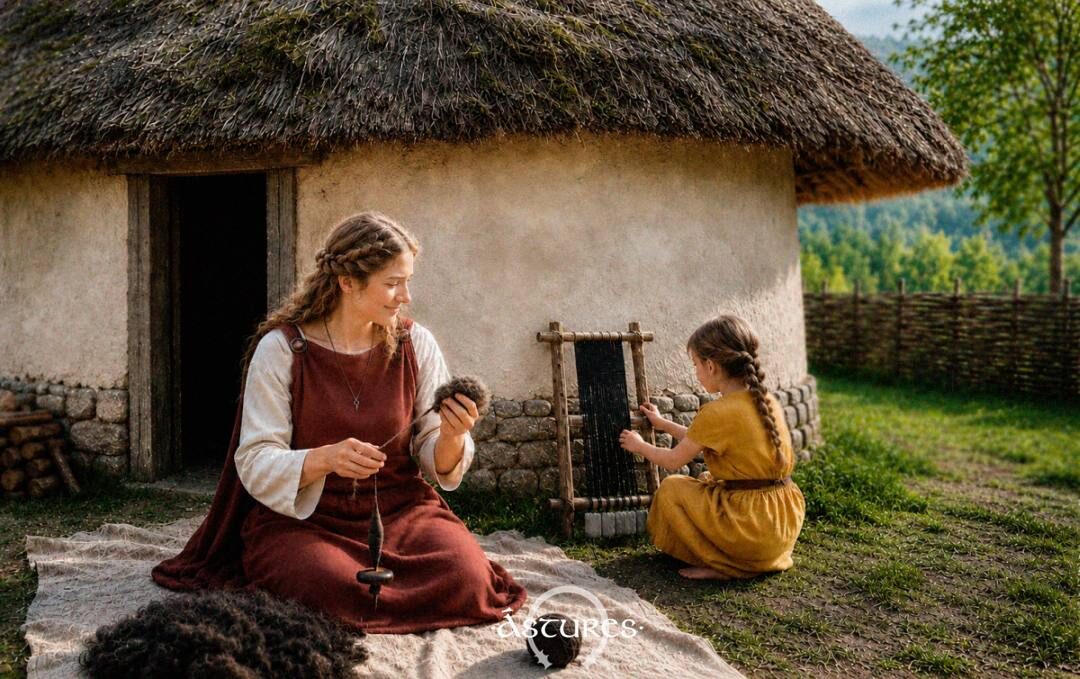 Versión final. Tras un montón de horas (demasiadas) desistí en este punto. Detecté varias anomalías a la hora de ir avanzando como la excesiva texturización de las superficies con cada cambio y que las facciones de la madre iban cambiando sin sentido... la IA iba por libre con cada modificación.