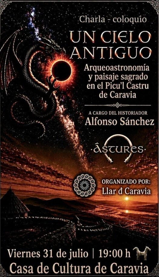 Charla: Un cielo antiguo. Arqueoastronomía y paisaje sagrado en el Picu'l Castru de Caravia