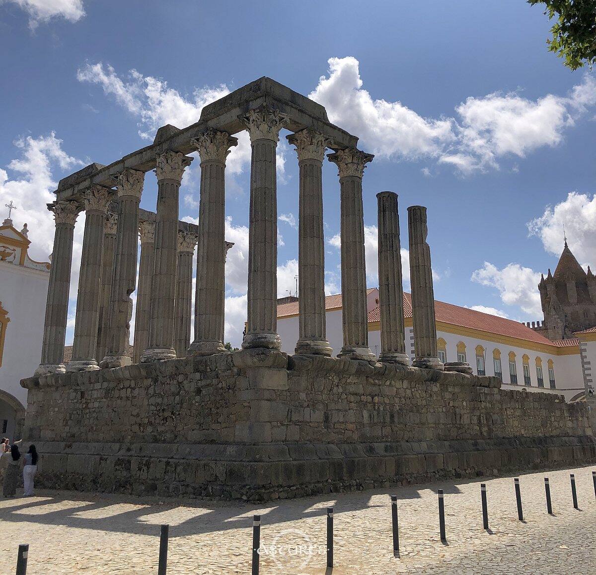 Templo romano de Évora, Portugal. 2026