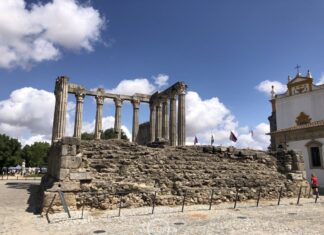 Templo romano de Évora, Portugal. 2026
