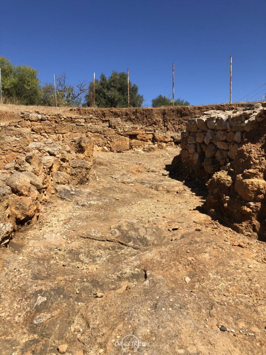 Un calle de hace 2000 años. Lacobriga, Lagos. Portugal