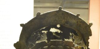 El casco de Ribchester, perteneciente al Ala II asturum, destinada a Britania. Museo Británico
