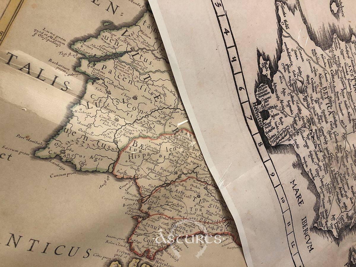 Copia de cartografía antigua de mi archivo.