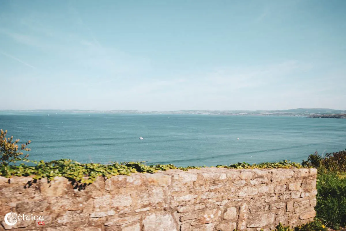 Bahía de Douarnenez. Ahí debajo cuentan que están las ruinas de Ys