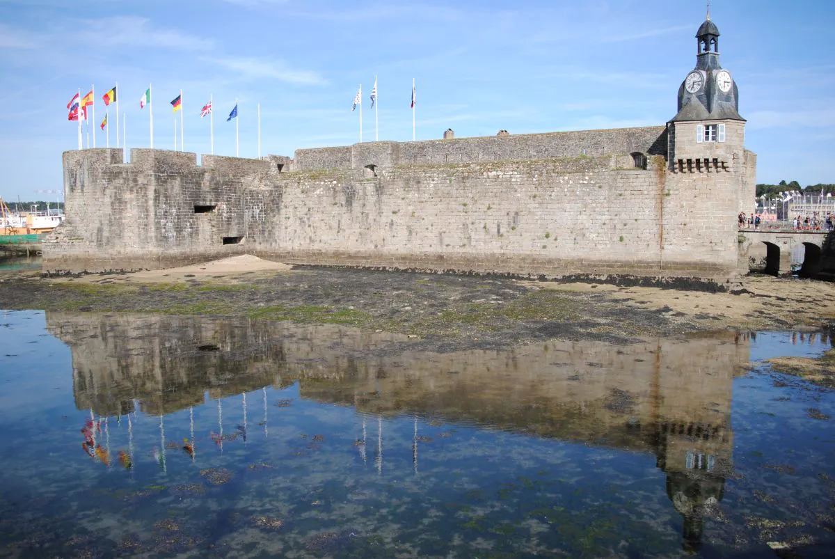 La ville Close de Concarneau es fotogénica donde las haya.